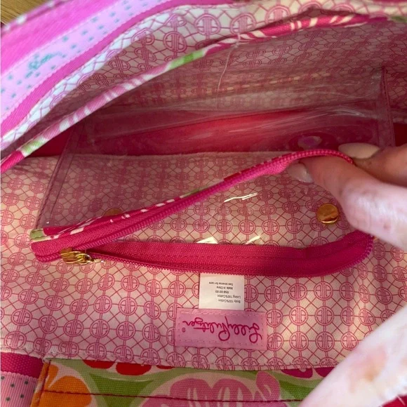 Lilly Pulitzer Mercato Tote Bag floral pink - Picture 10 of 10